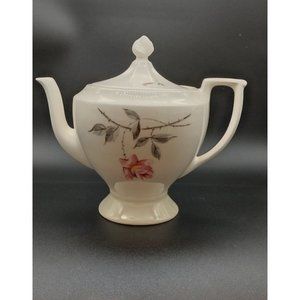 Comde Ballerina Rosette Tea Pot Universal 7 Inches Tall 7.5 Inches Wide